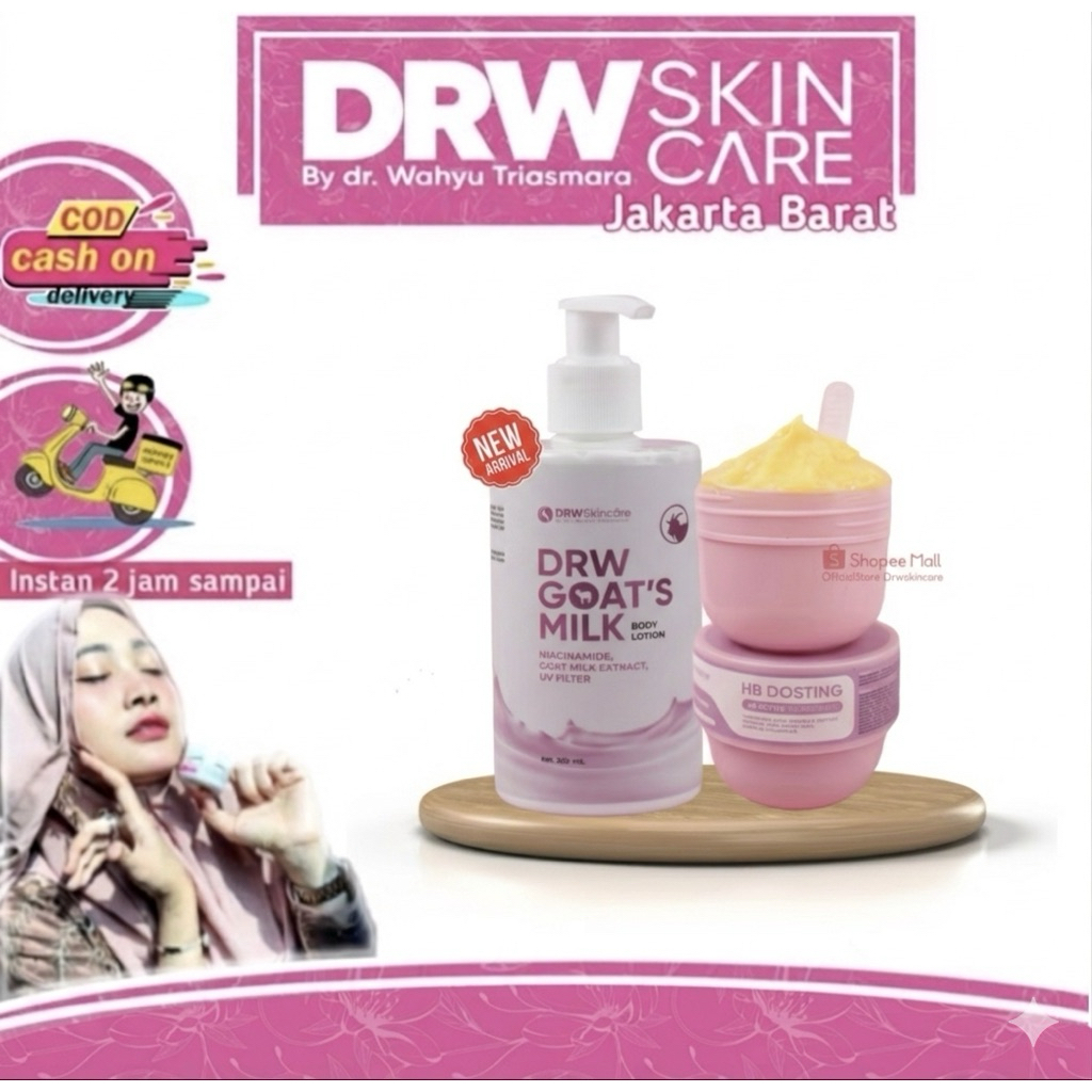 DRW SKINCARE PAKET LOTION  HB DOSTING / PREMIUM