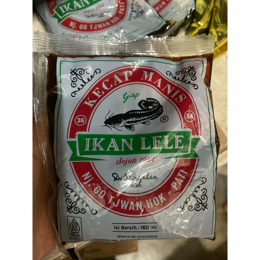 kecap lele 160 ml isi 4