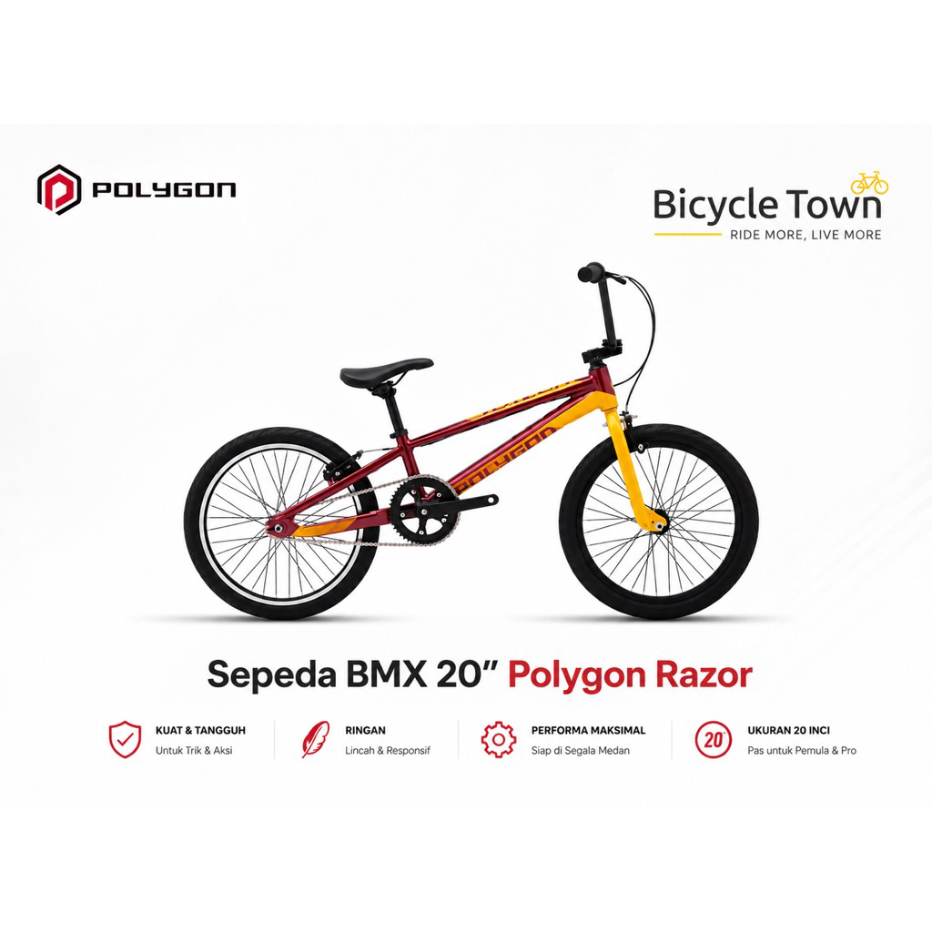 Sepeda BMX 20" Polygon Razor