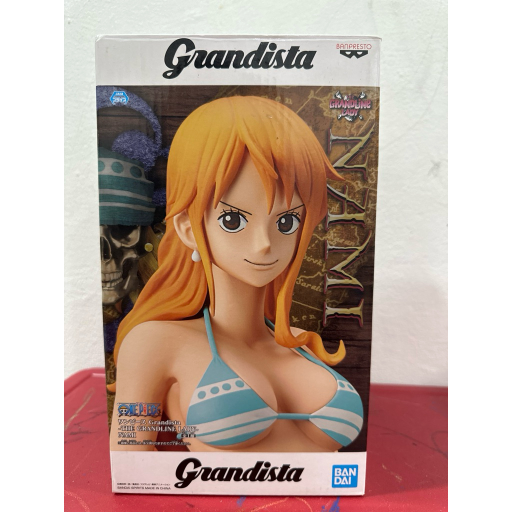 Action Figure Banpresto One Piece Grandista The Grandline Lady Nami