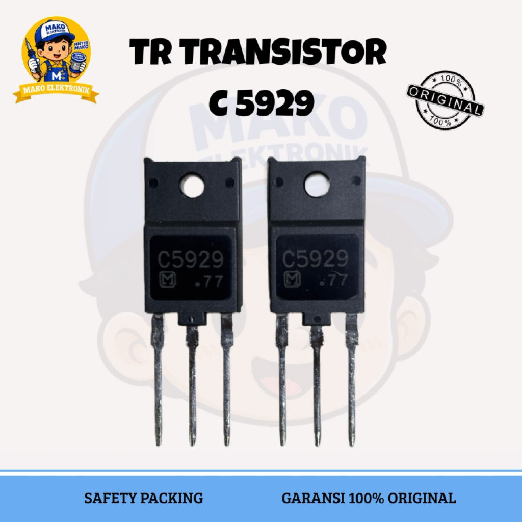 TR TRANSISTOR C 5929 C5929 ORIGINAL ASI SC5929