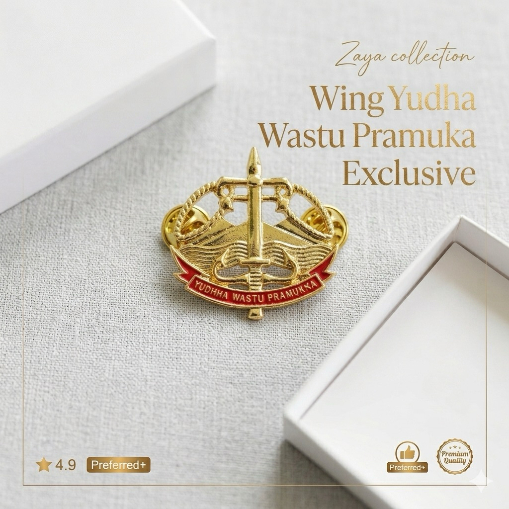 Wing yudha wastu pramuka exclusive | brevet yudha wastu pramuka