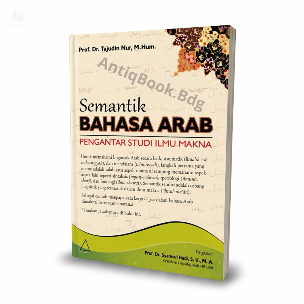 Buku Semantik Bahasa Arab Tajudin Nur