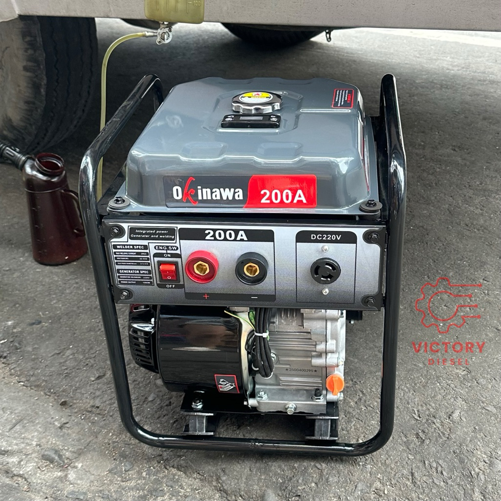 Okinawa Mesin Generator Las Bensin 200A