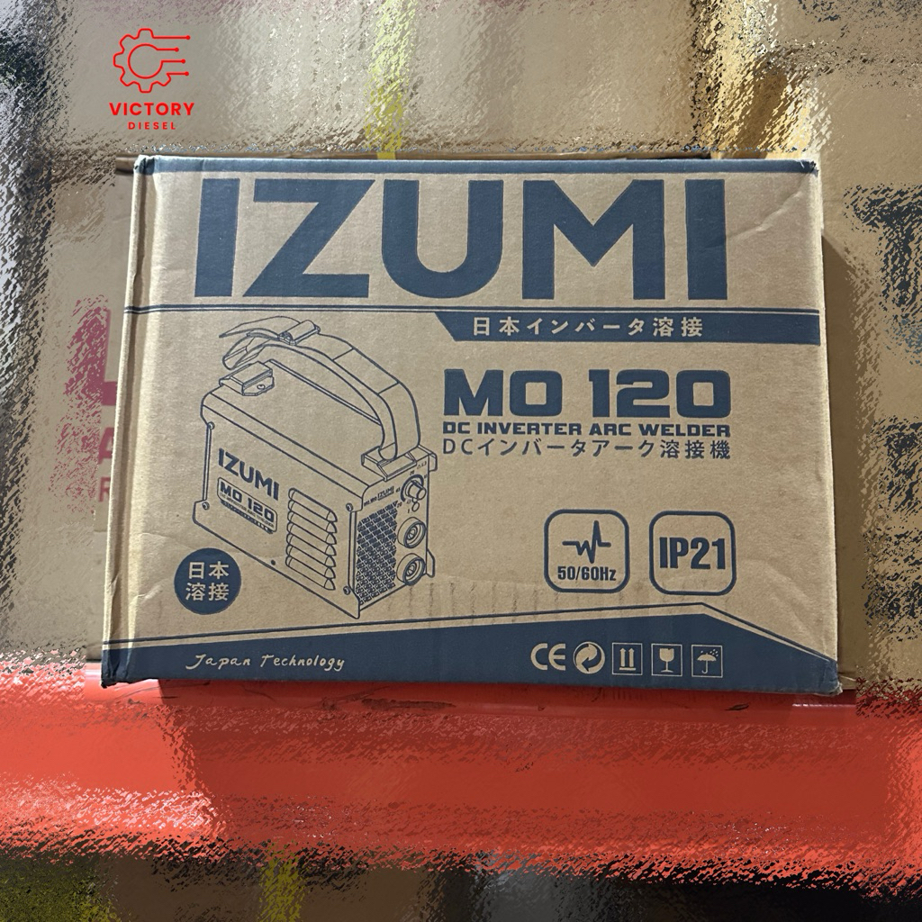 Izumi MO 120 Mesin Inverter Trafo Las Welding Machine 900 Watt