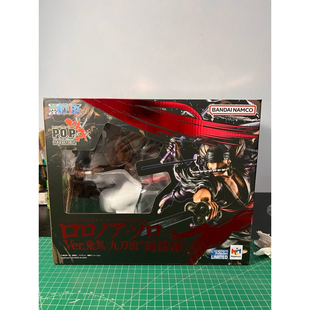 POP MAXIMUM - ONE PIECE - RORONOA ZORO DEMON AURA NINE STYLES SWORD ASHURA-MEGAHOUSE