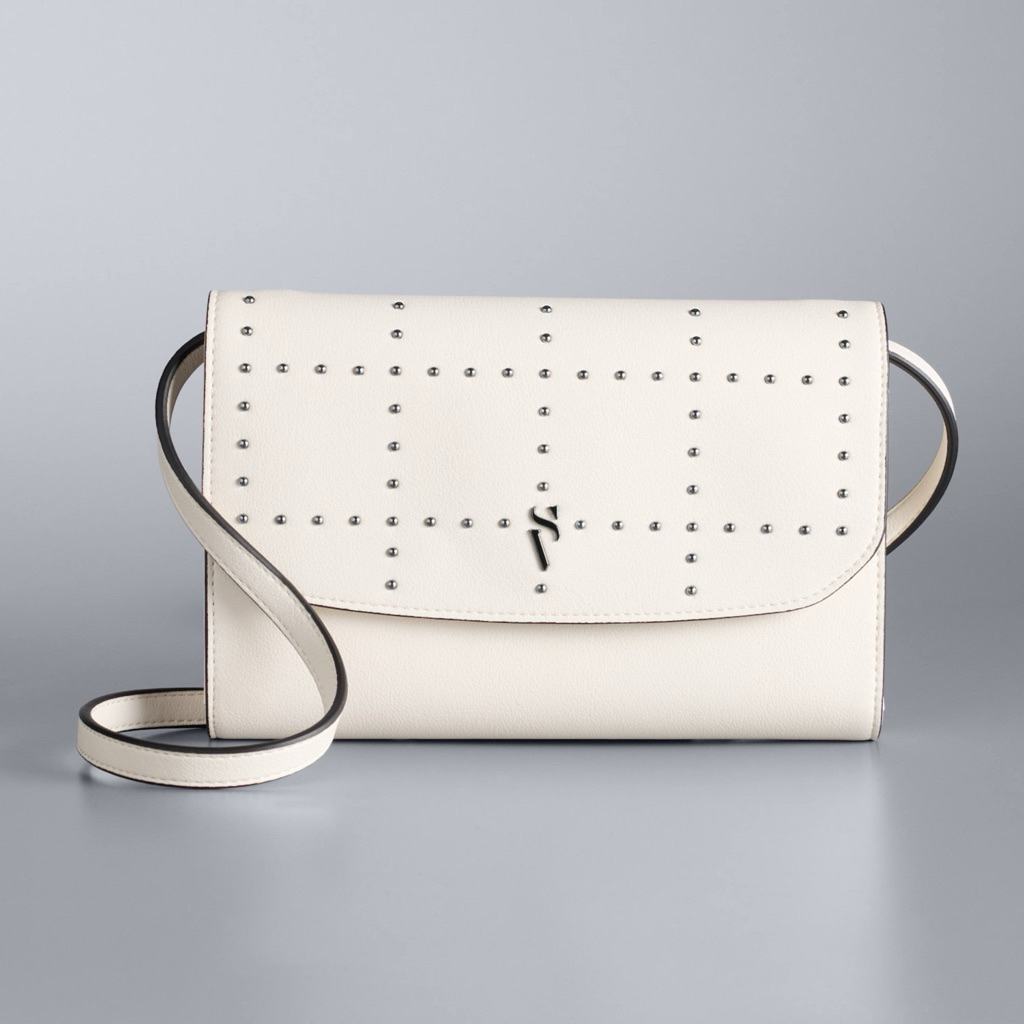 Simply Vera by Vera Wang Sling Bag - White Stood Original