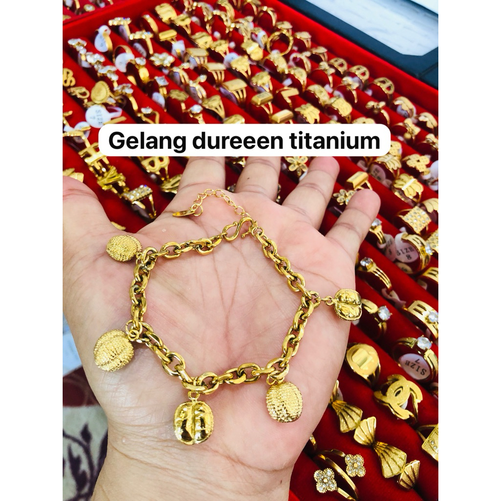gelang duren titanium motf mas