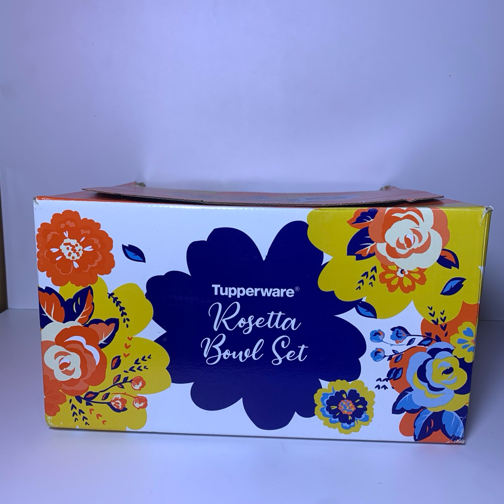 Tupperware Rosetta Bowl Set