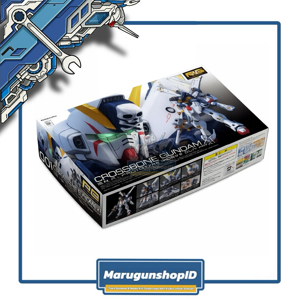 (PRE ORDER) Carribean Model RG 1/144 Crossbone Gundam X1 Model Kit Plamo - Batch 2