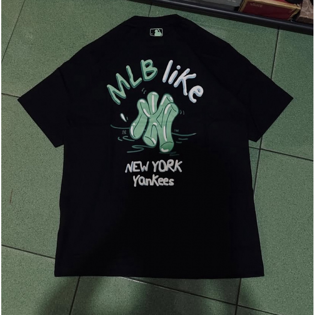 TSHIRT MLB PREMIUM COTTON 20s MIRROR 1:1 KAOS MLB PREMIUM FULL TAG