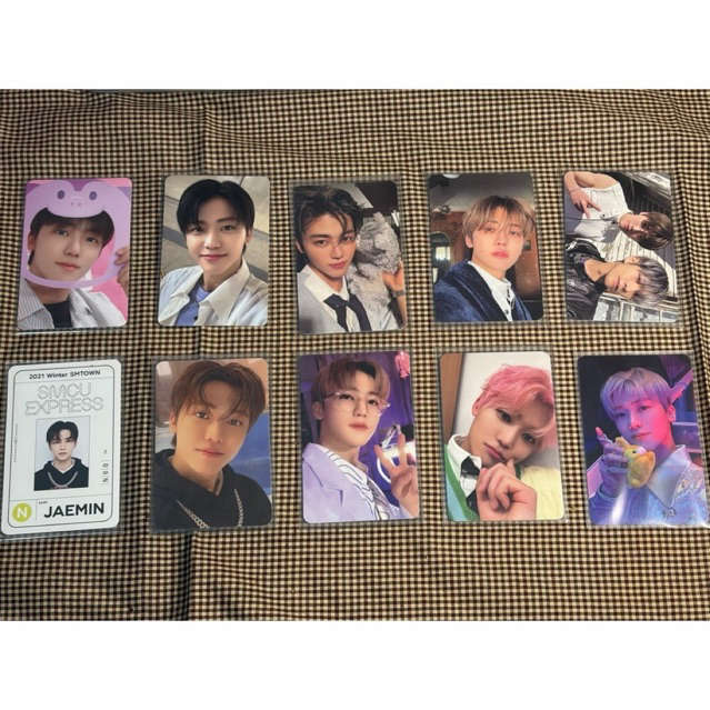 photocard pc jaemin nct official take all
