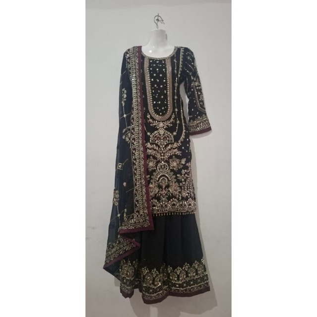 Baju India / setelan palazo muslim pakistan / setelan kurti india / PL
