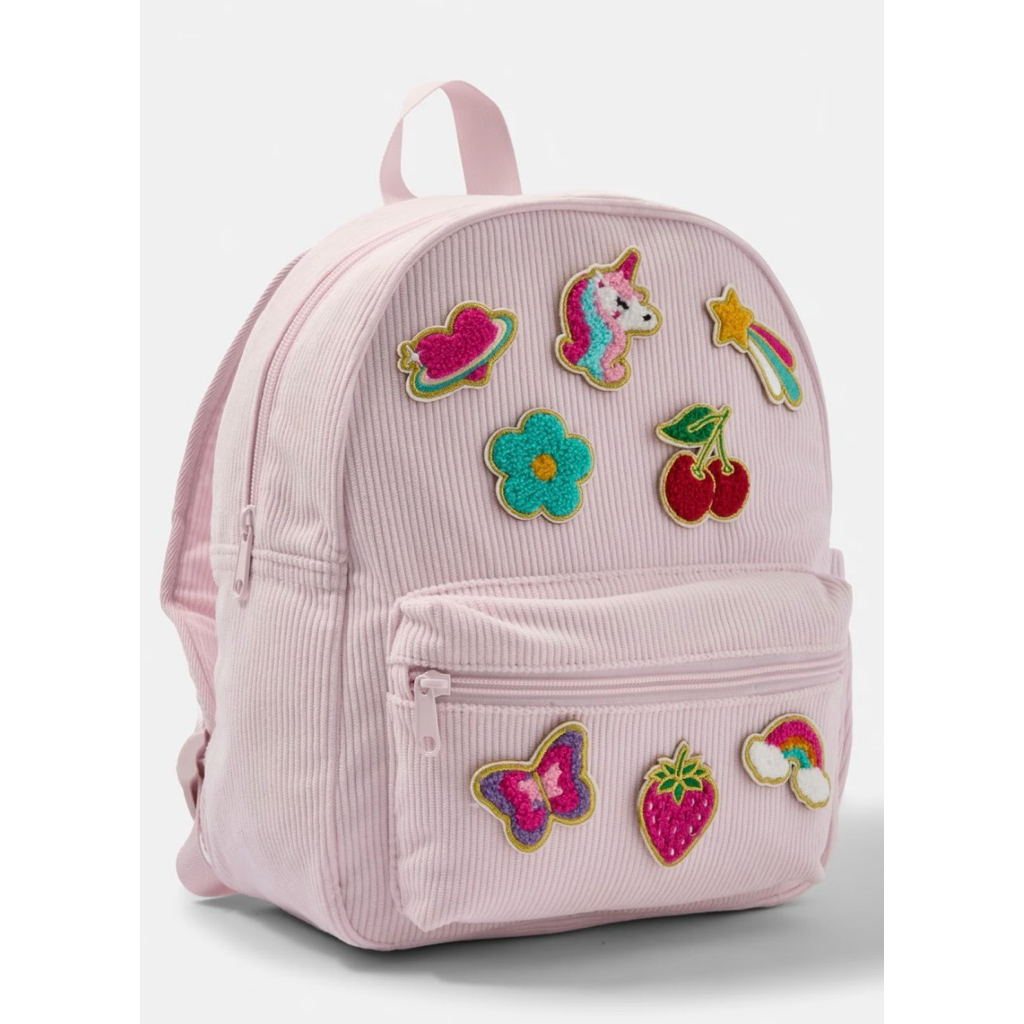 Anko corduroy backpack | pink