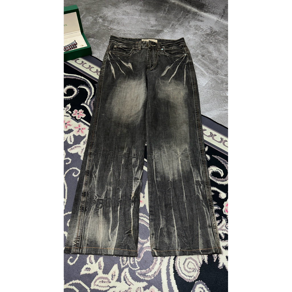 Jeans Petir Feding Gelap Gacor Keren