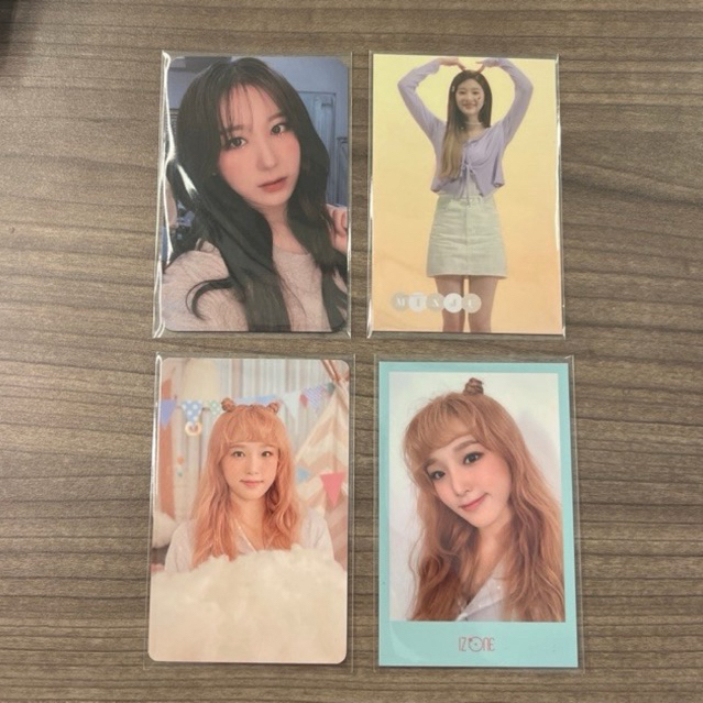 IZ*ONE Official Photocard PC/AR Oneiric Diary Secret Diary Yena Chaeyeon Minju