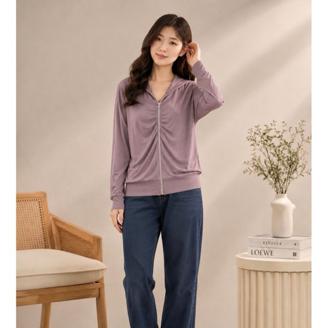 mango jeans jaket hoodie wanita dark purple mng jacket mango basic wanita