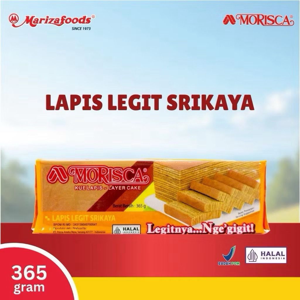 Morisca Kue Lapis Legit 365gr