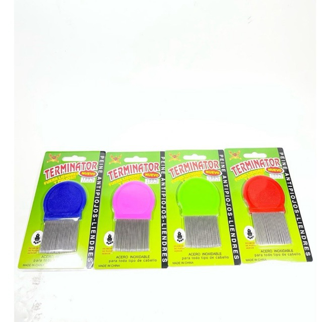 Sisir Kutu Besi Terminator  / Serit Terminator Kecil / Serit Kutu Pendek / Serit Sisir Kutu Besi Gag