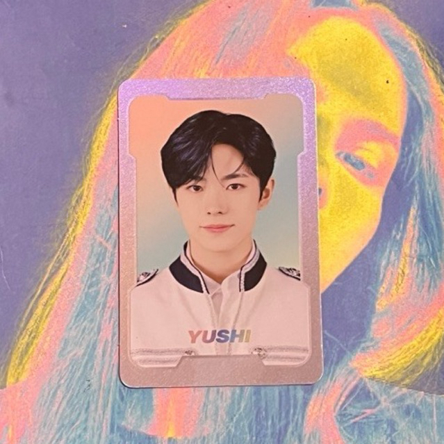 SPC YUSHI WHITE AGENT NCT ZONE NCT WISH PHOTOCARD OFFICIAL
