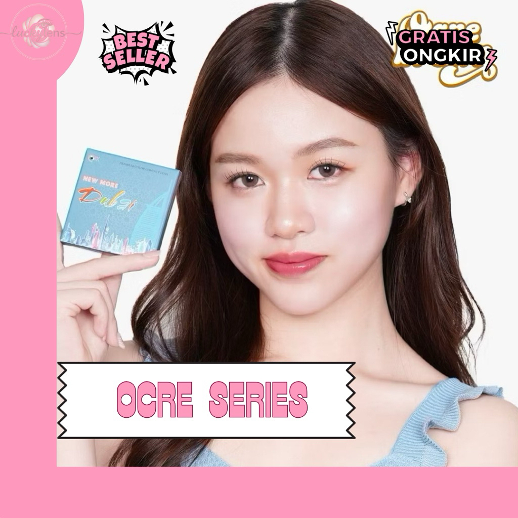 Softlens New More Dubai Ocre Series Normal/Minus