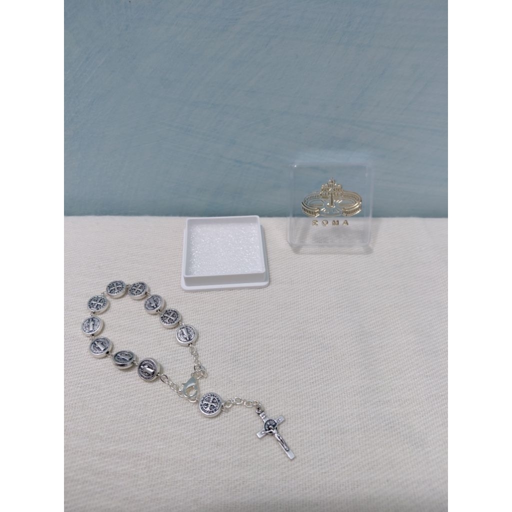 Gelang Rosario Medali Santo Benediktus