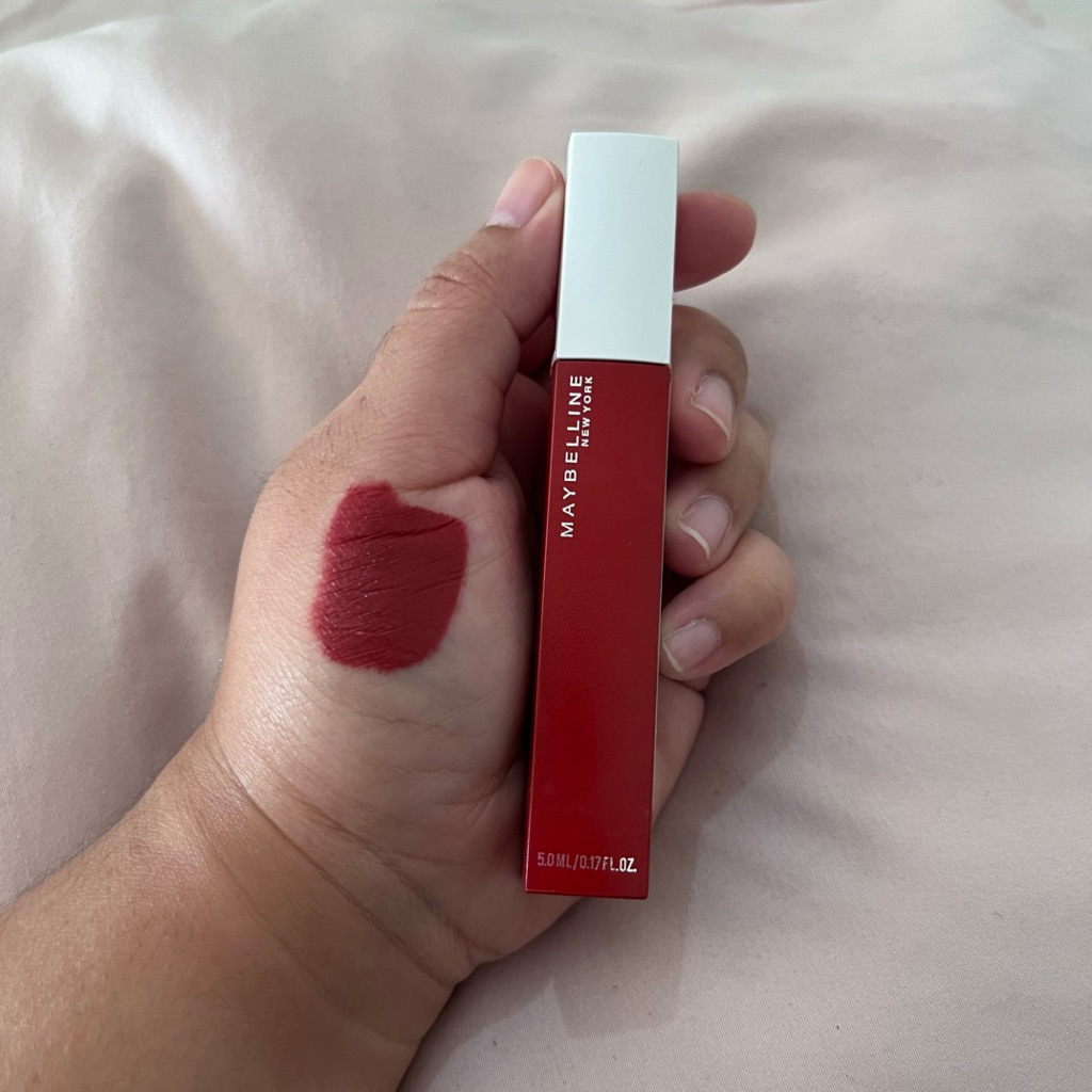 (Preloved) Maybelline Matte Ink - shade: 335 Hustler