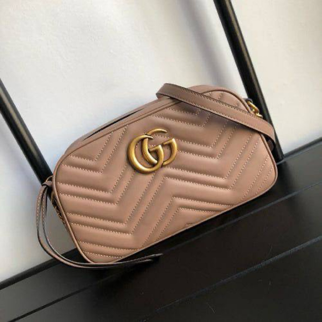 Luxco GC Marmont Small Camera Dusty Pink