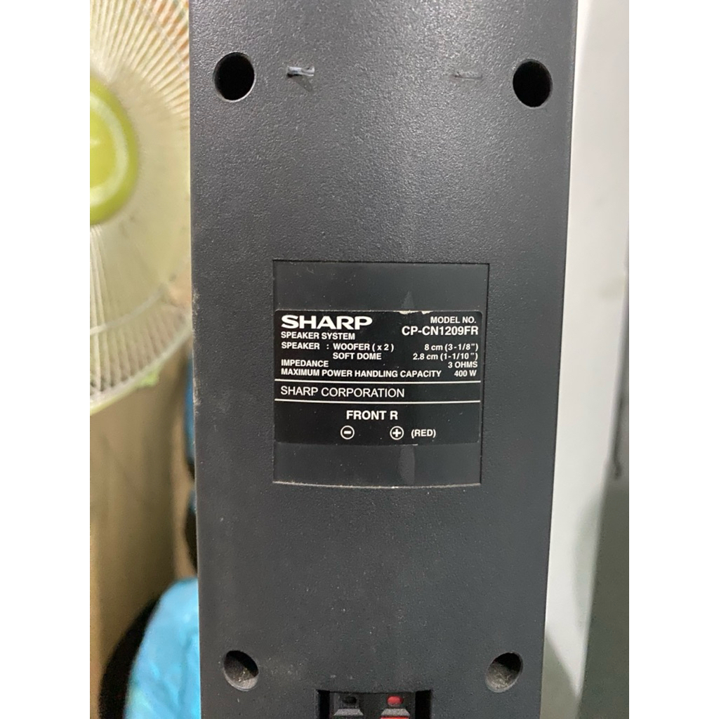 PL Set 4 Speaker SHARP Home Theatre System (Speaker Saja). Iz