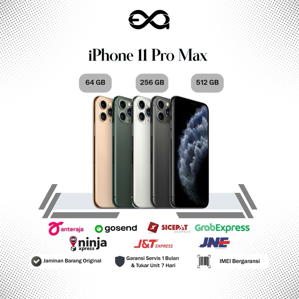 iPhone 11 Promax Original Second Likenew/Second iBox/Second Beacukai Storage 64GB/256GB/512GB