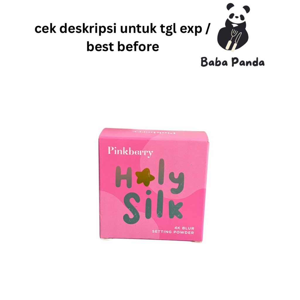 Pinkberry Holy Silk 4K Blur Setting Powder – Bedak Tabur
