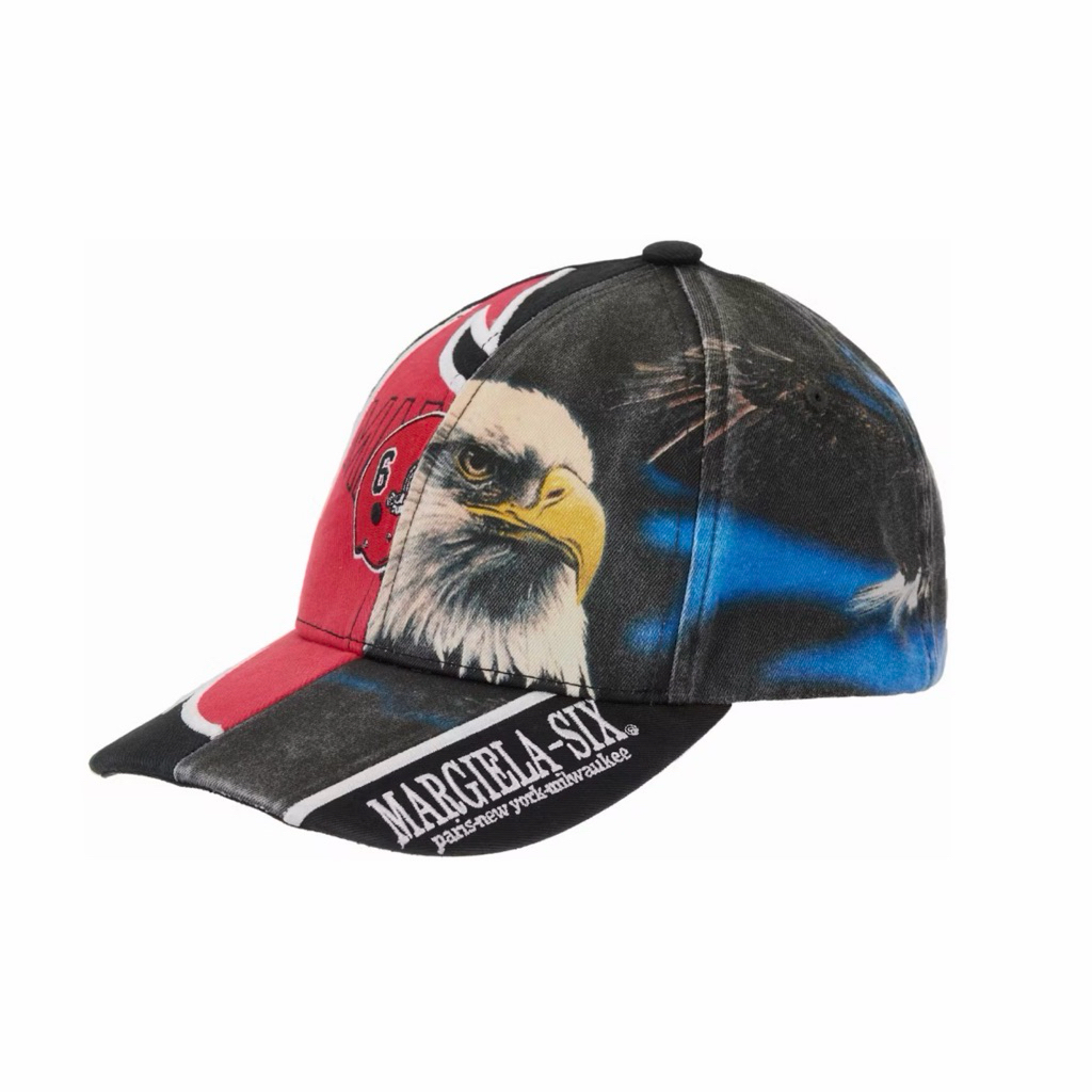 Supreme MM6 Maison Margiela Split 6 Panel Cap Black