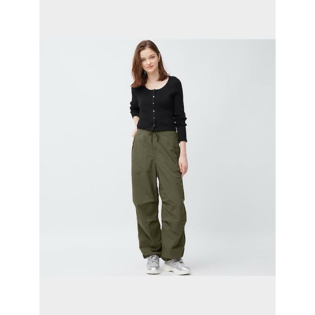 Uniqlo GU Parachute Baggy Pants