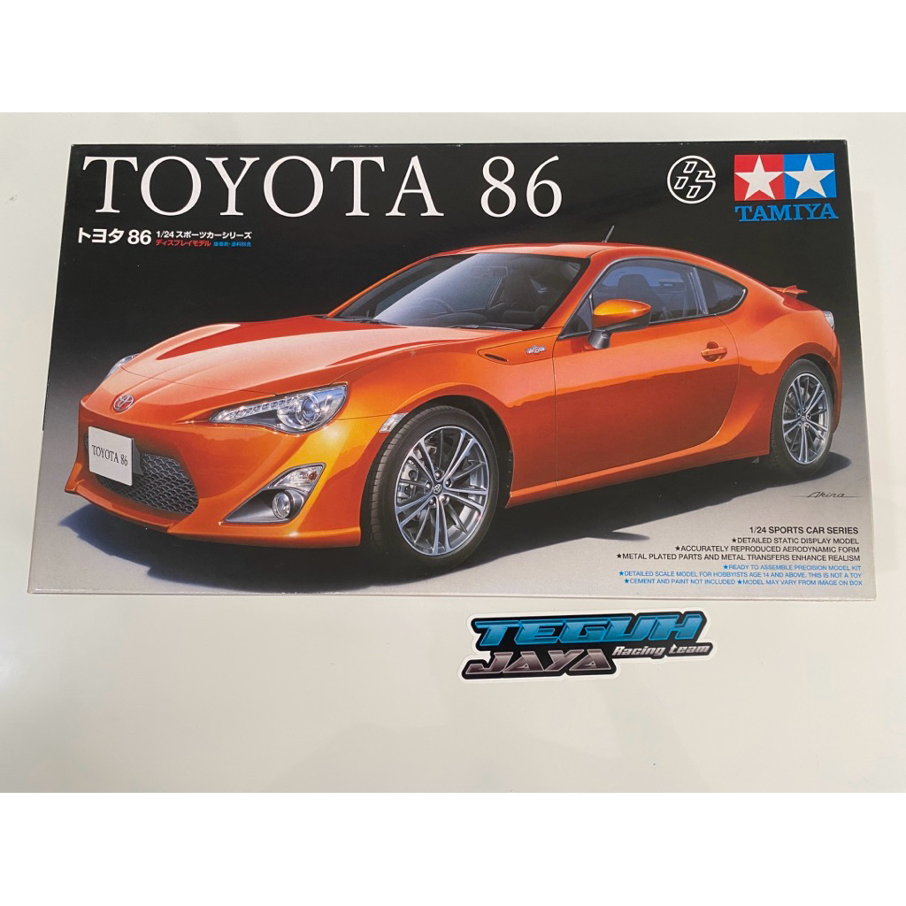 TAMIYA model kit Toyota AE86 skala 1:24