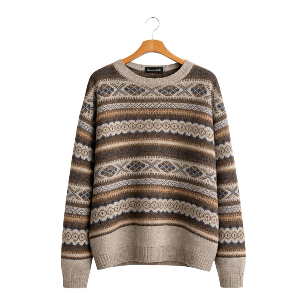(Woman) Sweater Crewneck Wool Massimo Dutti