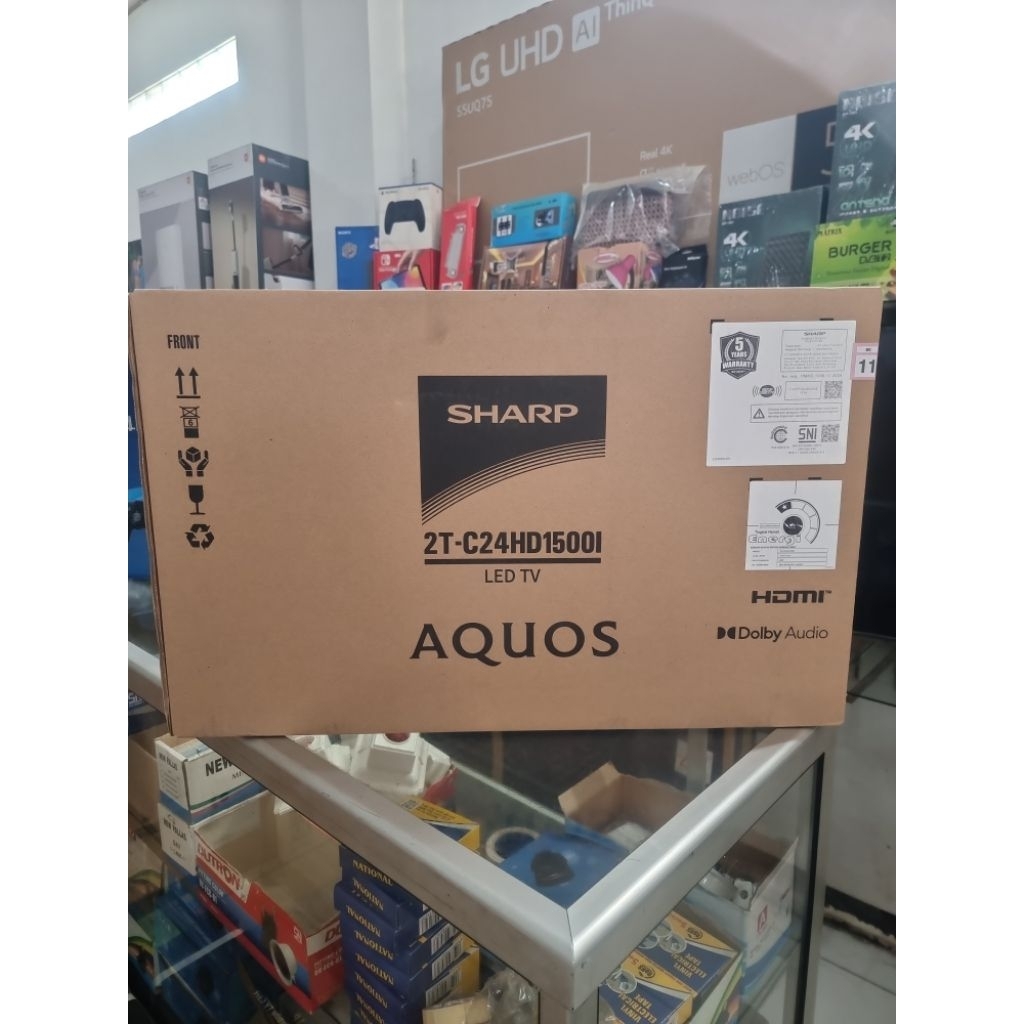 Sharp tv led 24 inch digital