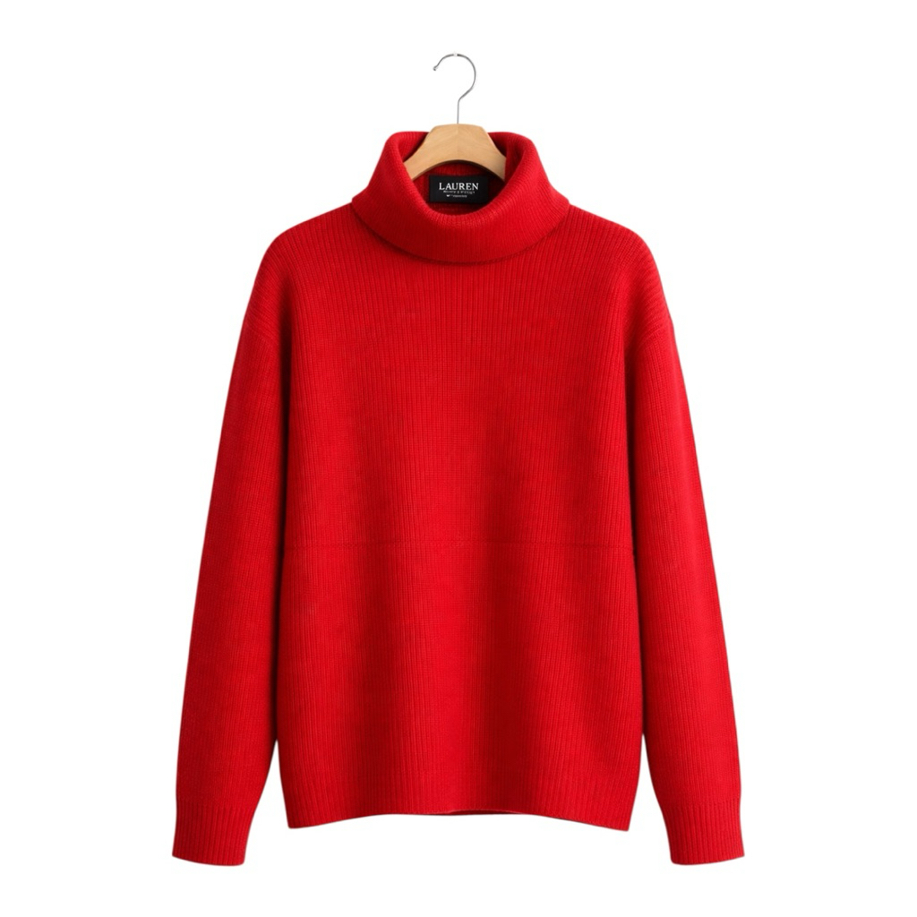 (Woman) Sweater Turtle Neck Wool Ralph Lauren