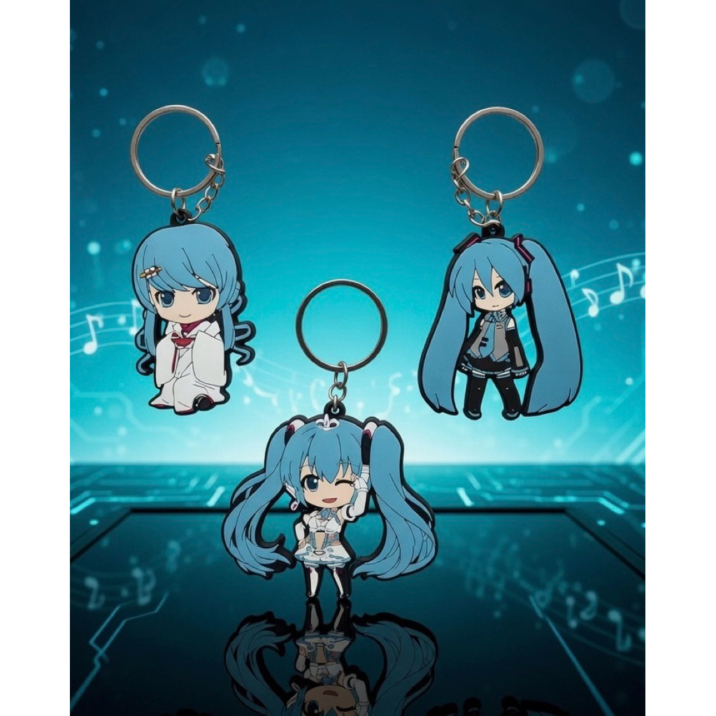 Hatsune Miku Gantungan Kunci/ keychain/ ganci
