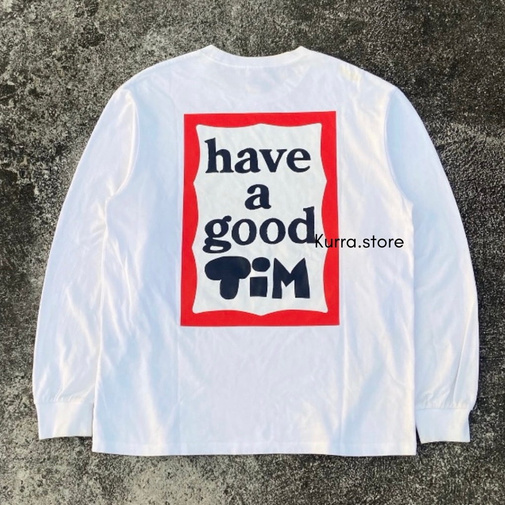 Longsleeve HAGT Unisex 20s pria wanita mens womens high quality kaos tangan panjang