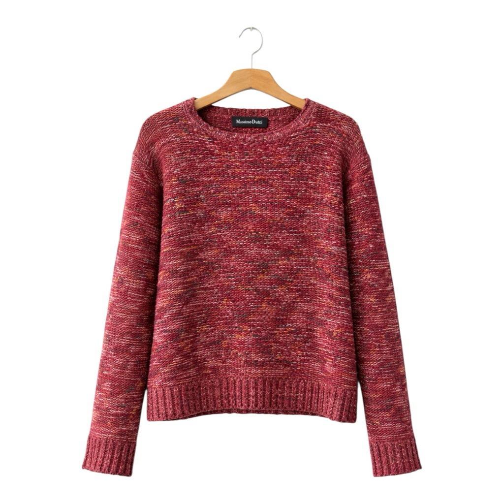 (Woman) Sweater Wool Clay Massimo Dutti