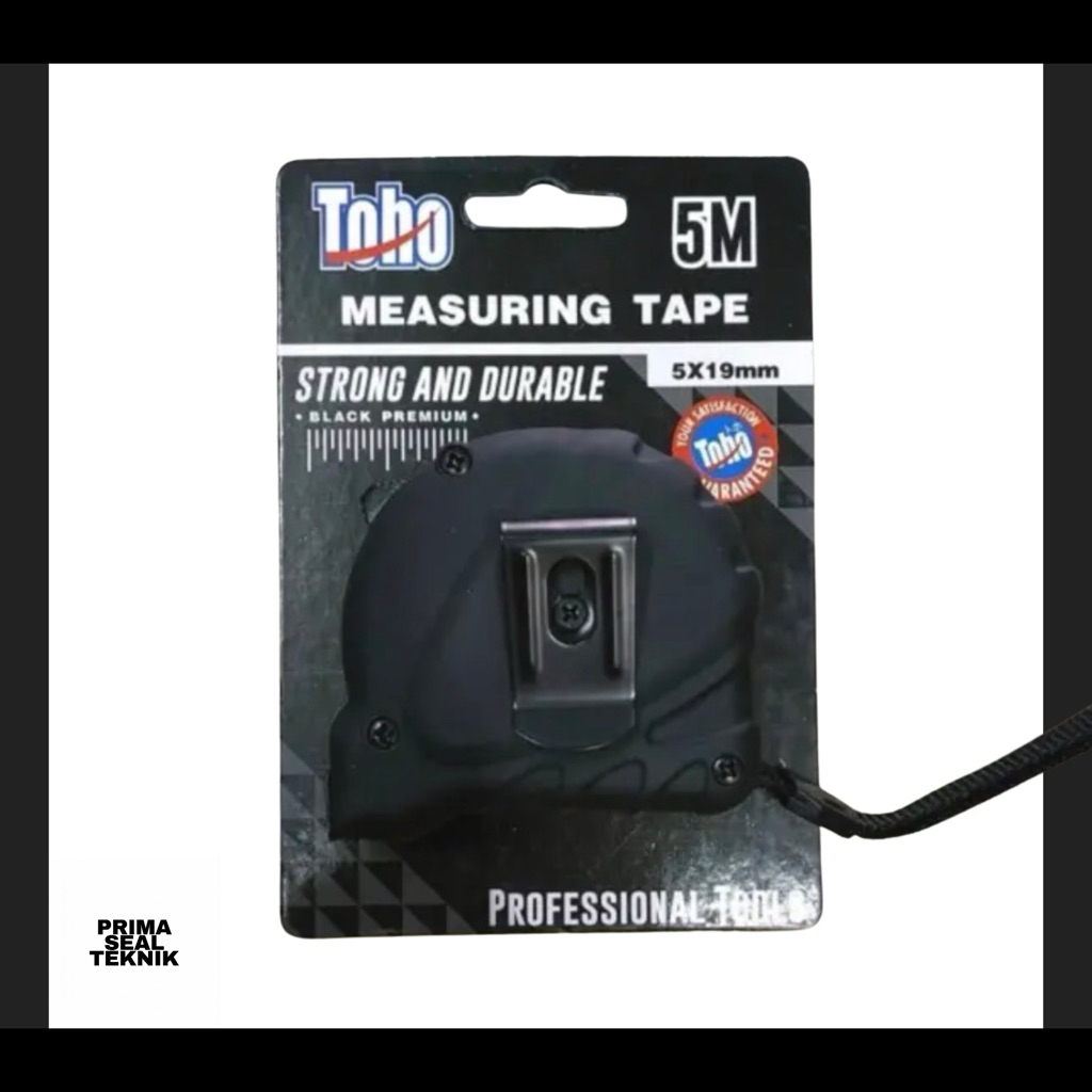 Meteran Tarik 5m TOHO | Meteran Gulung 5 Meter | Meteran Bangunan | Meteran Tukang | Roll Meter 5m |