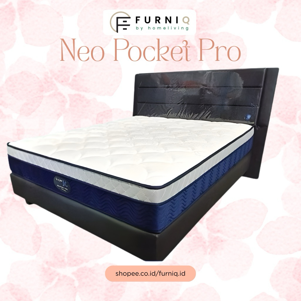 FURNIQ.ID -  SPRINGBED SUPERFIT NEO POCKET PRO - SPRINGBED SUPERFIT COMFORTA - KASUR MURAH PONTIANA