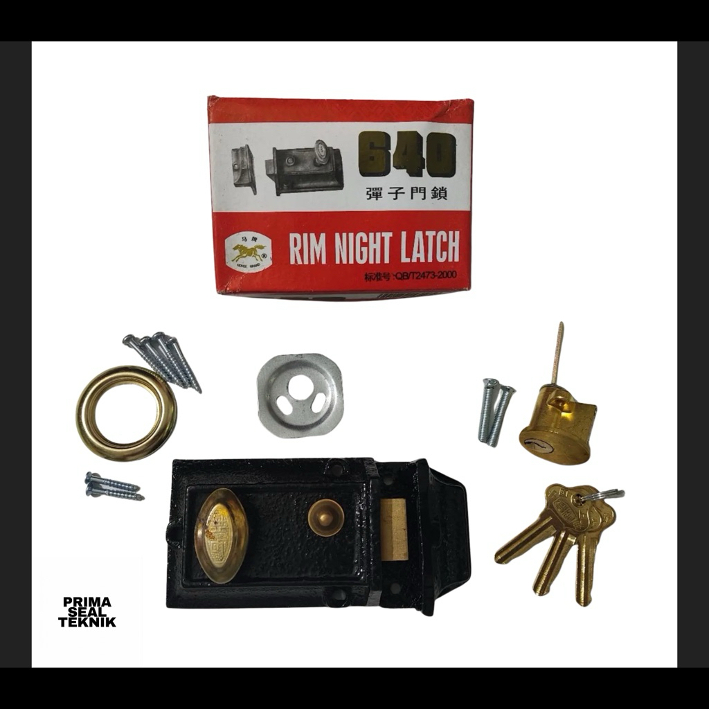 Kunci Pintu Otomatis 640 Anchor Cap Kuda Emas | Kunci Kodok 640 | Kunci Pintu Rumah Ruko Gudang Heav