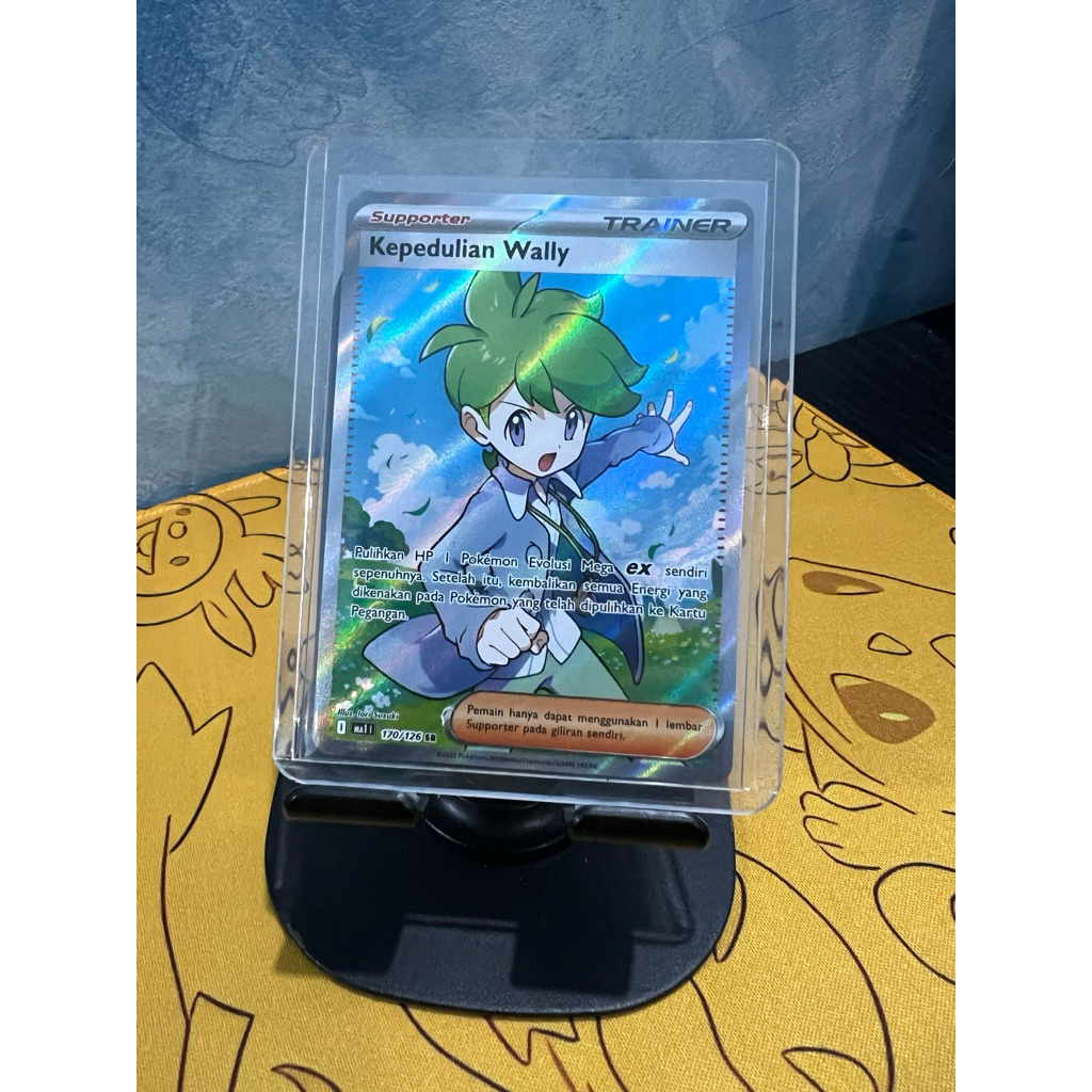 Kepedulian Wally SR ( 170/126 ) Evolusi Mega Indonesia Pokemon Card TCG