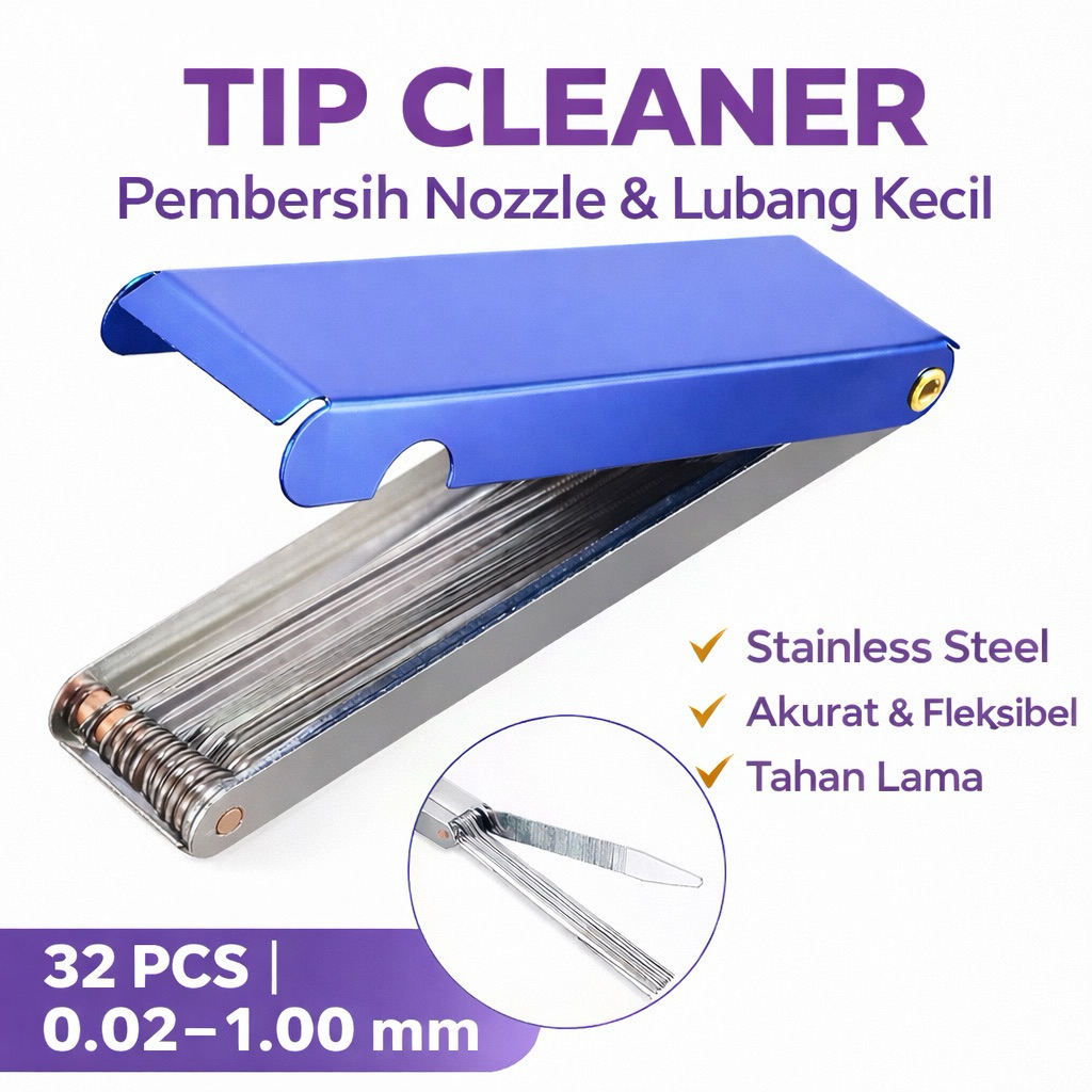 Tip Cleaner Set  Pembersih Nozzle Las Karbit / MIG / TIG / Cutting Torch