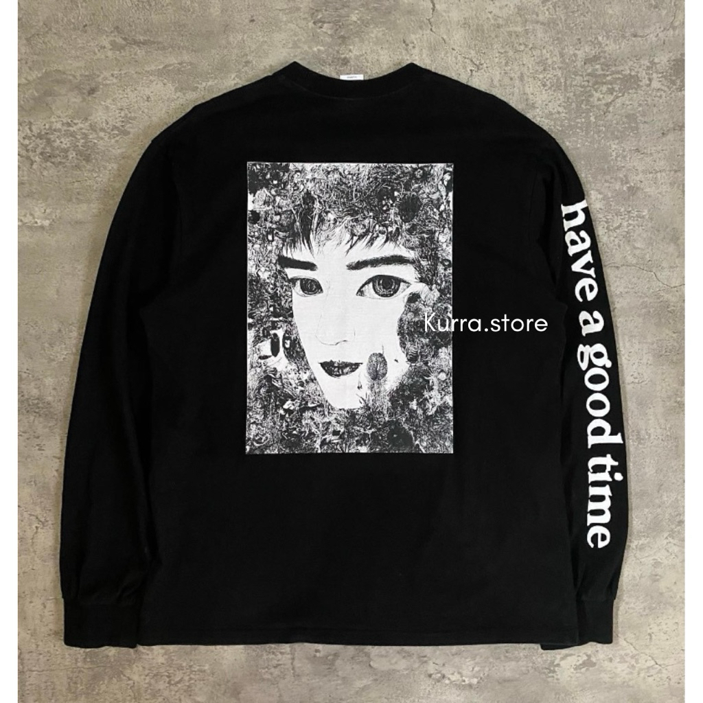 Longsleeve HAGT Unisex pria wanita cotton combed 20s high quality