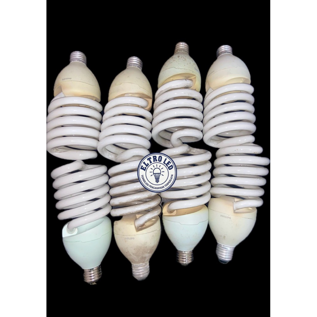 Mesin Lampu Philips Spiral Helix bekas efisiensi energi