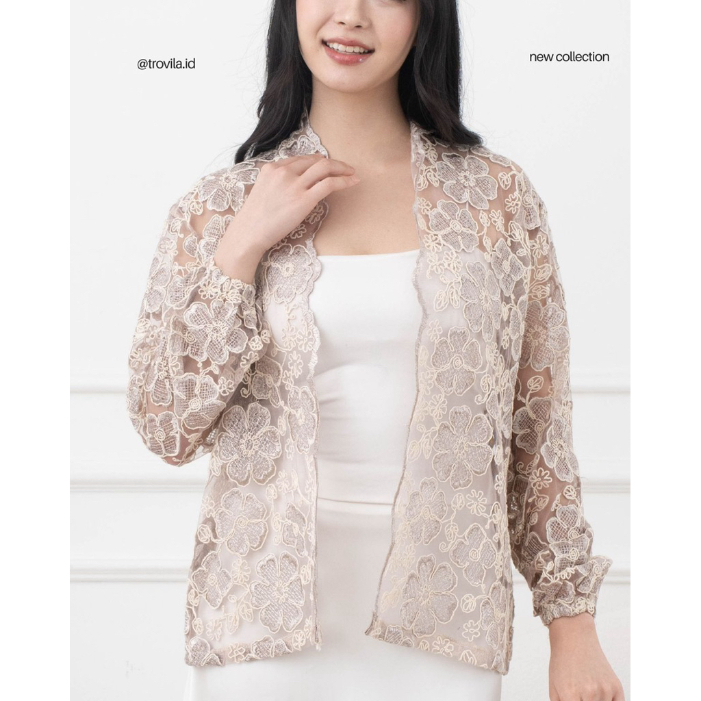 trovila - Aurora Lace Outer Wanita Premium | Outer Wanita Brokat