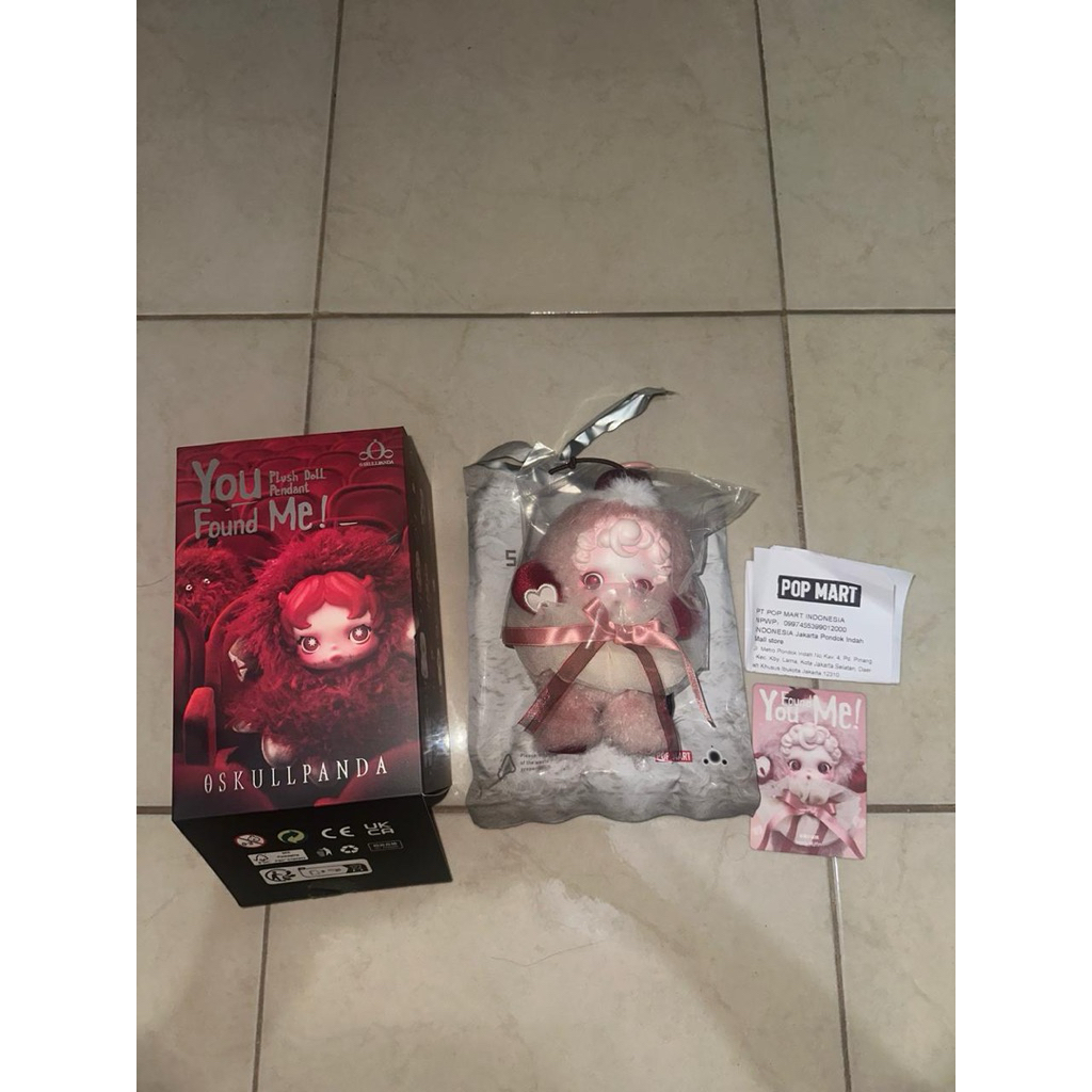 [BISA NEGO] Moldy Muffin POP MART SKULLPANDA You Found Me BNIB Rare