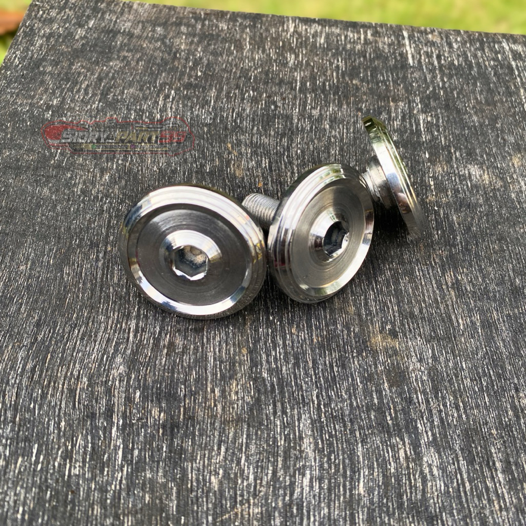 ring manisan baut komstir T segitiga atas stainless stenlis universal Ninja vixion RX king dll baut 